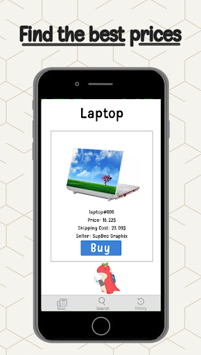 Prixy - Lowest Price Locator Screen 3
