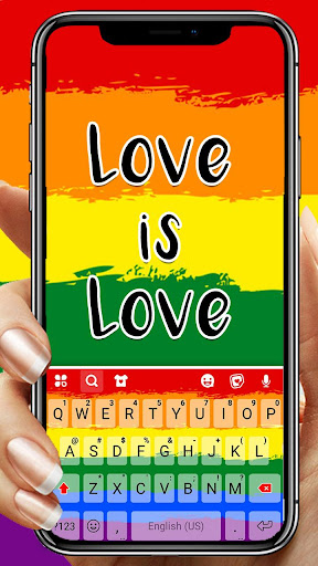 Android application Rainbow SMS Theme screenshort