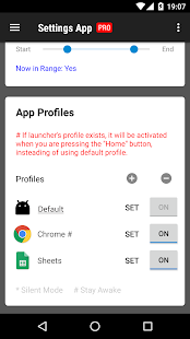 Settings App Pro - AutoSetting Ekran görüntüsü