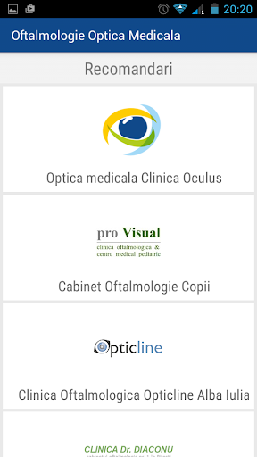 Oftalmologie Optica Medicala Screen 3