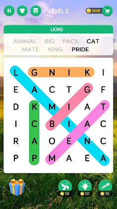 Word Search : Brain Training - Screenshot 3