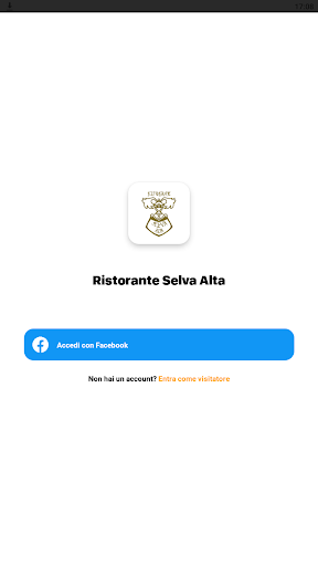 Android application Ristorante Selva Alta screenshort