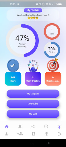 CHALKIE for LEARNERS - Concept Screen 2