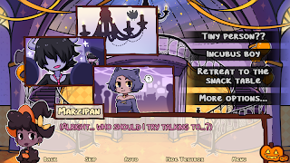 First Kiss at a Spooky Soiree - Screenshot 2
