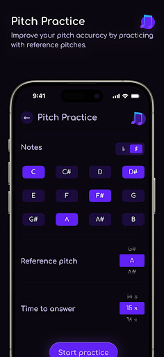 HarmonyHub: Chords, Metronome Screen 2