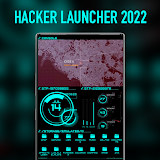 Futuristic Hacker Launcher icon