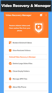 Deleted Video Recovery v1.0.26 APK (Premium Unlocked) Free For Android 1