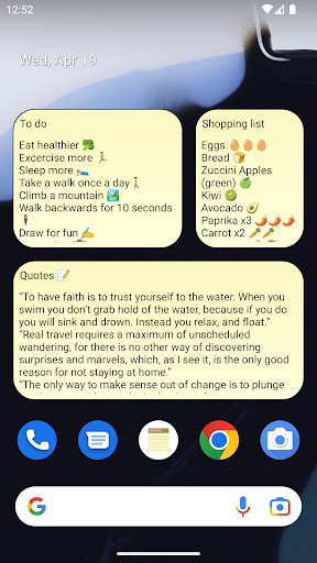 Notepad - simple notes screenshot