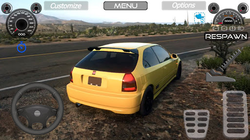 Civic Type R Driving Drift Screen 3