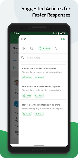 Screenshot of Zoho Desk