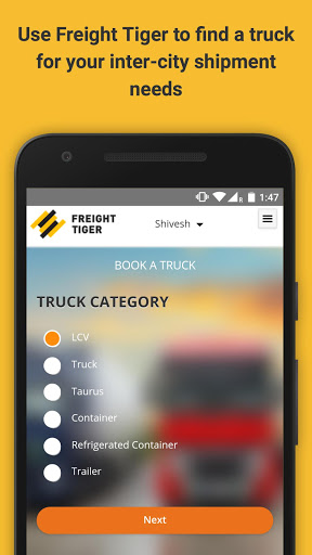 Freight Tiger Screen 2