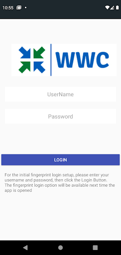 Android application Waste Wiz Consulting screenshort