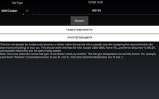 Mini Cooper Remote Key Decoderのおすすめ画像2