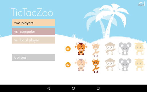 TicTacZoo - a tic tac toe game