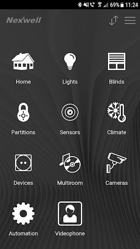 Android application NexoVision+ screenshort