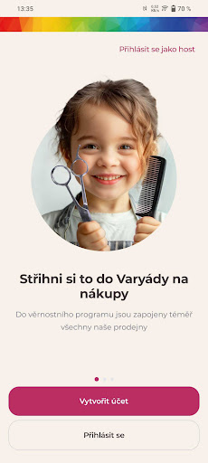 Android application Moje Varyáda screenshort