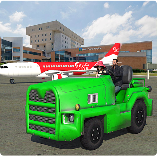 Airport Taxi Driver Car Games विंडोज़ पर डाउनलोड करें