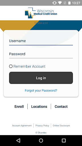 Android application Wisconsin Medical Credit Union screenshort
