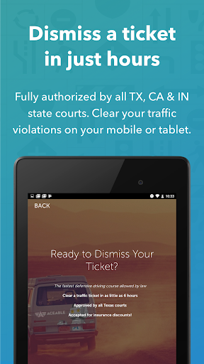 Screenshot of Aceable Defensive Driving