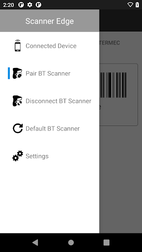 Android application Scanner Edge screenshort