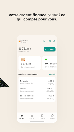 Green-Got Compte & Carte écolo Screen 2