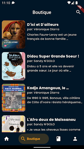 Lèkti : livres audios Screen 3