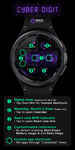 Cyber Digit - digital colorful screenshot 4