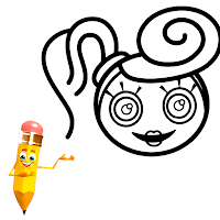 How to draw Huggy
