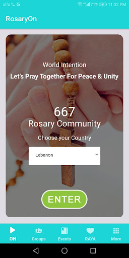 Android application RosaryOn screenshort
