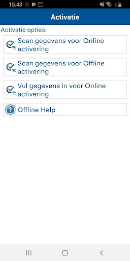 Politie DIGIPASS Screen 2