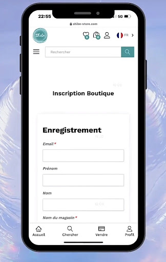 Android application Shibe screenshort