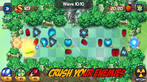 Android application Tower Defense Fortress Defense screenshort