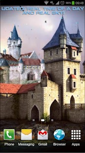 Castle 3D Pro 라이브 배경 화면 스크린샷