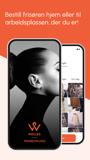 Android application Wolles Timebestilling screenshort