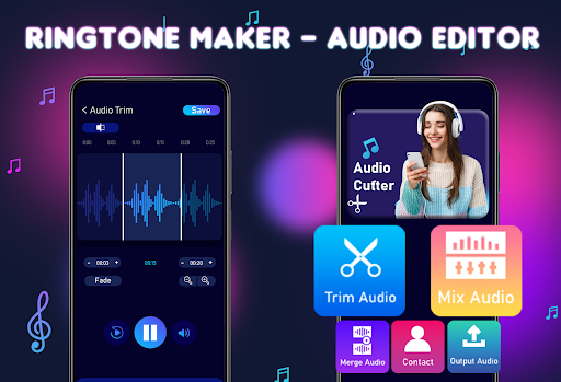 Android application Ringtone Maker - Audio Editor screenshort