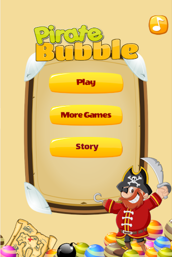Android application Pirate Bubble Shooter screenshort