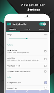 Navigation Bar for Android Screenshot