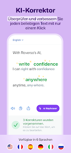 Reverso Übersetzer Wörterbuch Screenshot