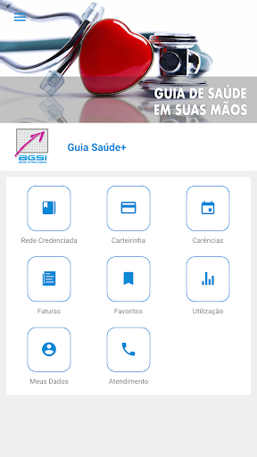 Android application AGSI Guia Saúde+ screenshort