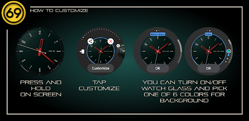 [69D] Modesty analog watchface Screen 2