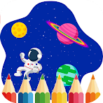 Planet and Galaxy Coloring