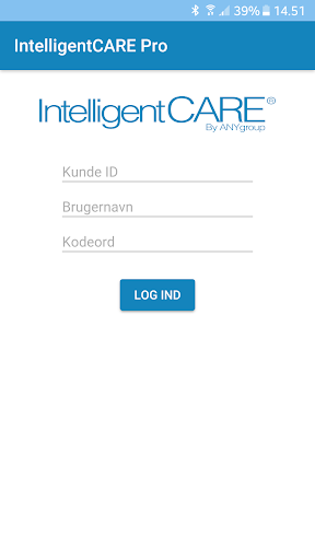 Android application IntelligentCARE Pro screenshort