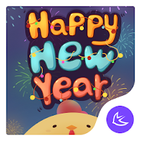 New year|APUS Launcher theme