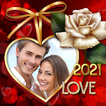 Cover Image of Tải xuống Valentine Love Photo Frames  APK