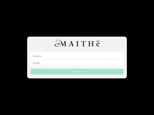 Android application Maithe Vendas screenshort