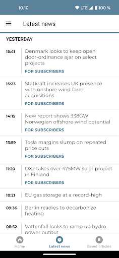 EnergyWatch Screen 3