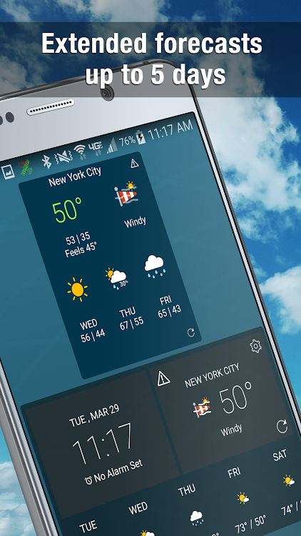 Weather Widget by WeatherBug - New - (Android)