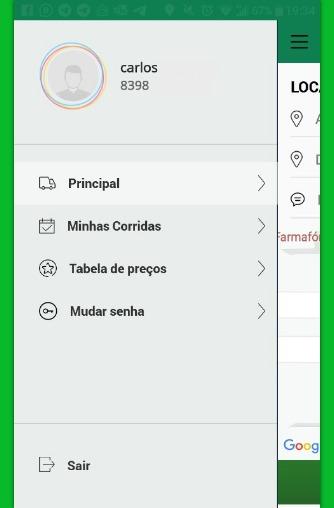 Android application ACTDRIVER screenshort