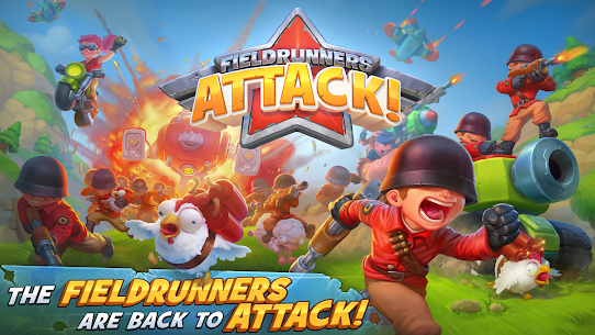Fieldrunners Attack!  Full Apk Download 4