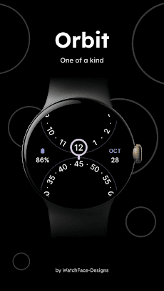 Orbit - Minimal Watch Faceのおすすめ画像1